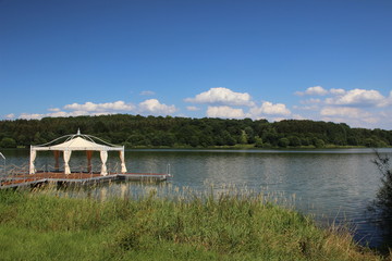 Seebühne auf dem See