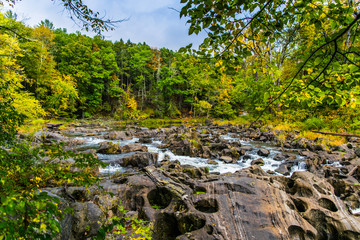 Waterfall in the woods