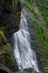 Fototapeta na wymiar water falls in Thailand after rai 