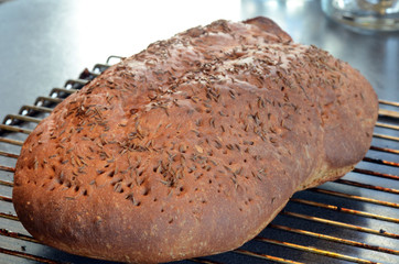 Schinken im Brotteig