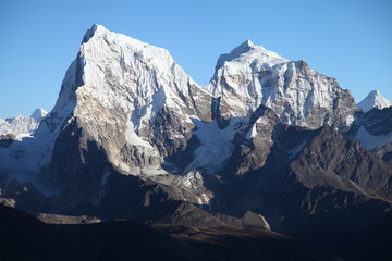 Amazing mountains on Himalayas - Nepal.