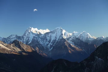 Photo sur Plexiglas Lhotse Amazing mountains on Himalayas - Nepal.