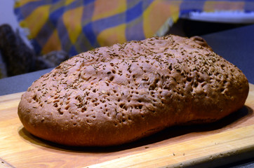 Schinken im Brotteig, selbstgebacken