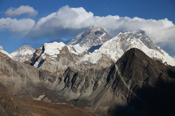 Amazing mountains on Himalayas - Nepal.