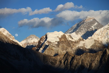 Amazing mountains on Himalayas - Nepal.