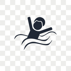 Tsunami insurance vector icon isolated on transparent background, Tsunami insurance logo design