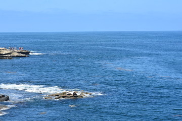 La Jolla shores Cove, San Diego, Ca.
Beuatiful Blue water of the Pacific.