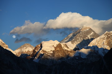 Amazing mountains on Himalayas - Nepal.