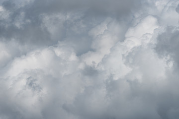Sky with cumulus clouds