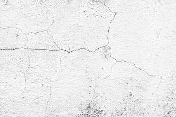 Obraz premium Wall fragment with scratches and cracks