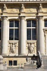 Obraz premium Décor raffiné du palais de justice à Paris, France