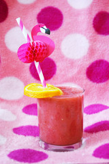 drink, glass, smoothie, fruit, juice, cocktail, berry, fresh, food, strawberry, beverage, healthy, pink, red, cold, milkshake, candle, yogurt, spa, white, milk, flower, shake, breakfast, orange