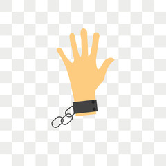 Slavery vector icon isolated on transparent background, Slavery logo design