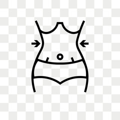 Abs vector icon isolated on transparent background, Abs logo design