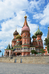 St. Basil's Cathedral, moscow, russia, cathedral, church, basil, architecture, kremlin, square, red, orthodox, red square, old, dome, building, st, travel, history, religion, sky, saint, monument