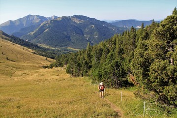 Fototapeta premium rando au Jocou, Vercors, drôme