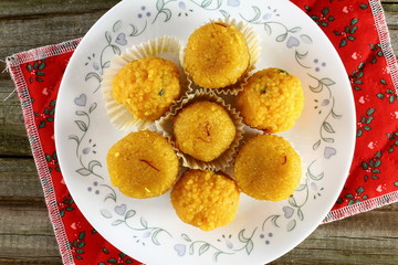 Popular traditional Indian gujarati mithai or sweet