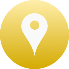 Vector ilustración icono rosa para comercios y web con dibujo de punto localización 