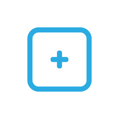 Square with plus logo
