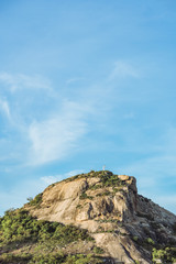 Rocky Hill on the Shore of Thailand