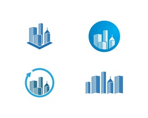 Modern City skyline . city silhouette. vector illustration in flat design