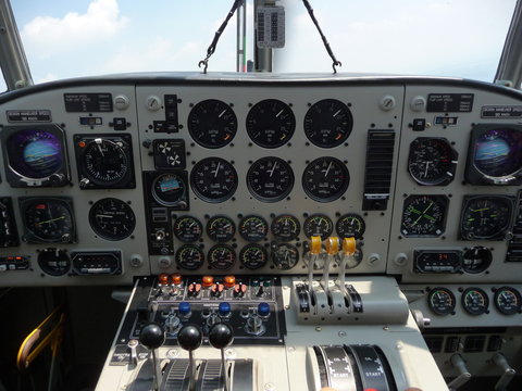 Cockpit Junkers Ju 52