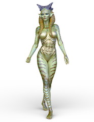 Fototapeta premium 宇宙人