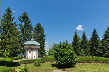 buildings of the nineteenth century in Sokolski Monastery Holy Mother's Assumption, Gabrovo region, Bulgaria