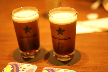 店内で飲むコーヒー