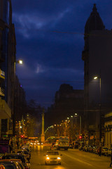 Fototapeta na wymiar Montevideo at night