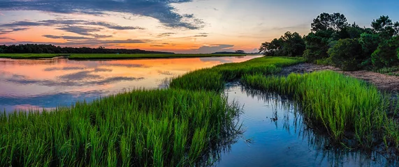 Marsh-Kanal-Sonnenaufgang © David