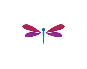 Dragonfly logo vector