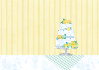 ケーキのイラスト