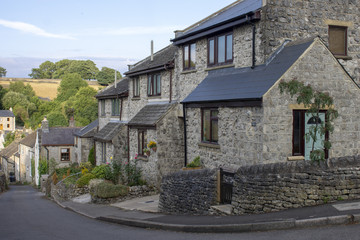 Fototapeta na wymiar Beautiful Stone Homes in English Countryside
