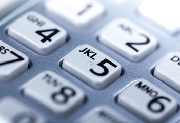 Fototapeta premium Mobile Phone Keypad