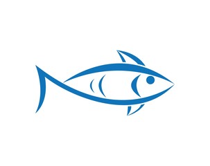 fish logo template