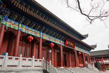 A temple in china