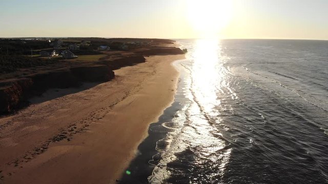 Beach at Sunset, and extended landscape