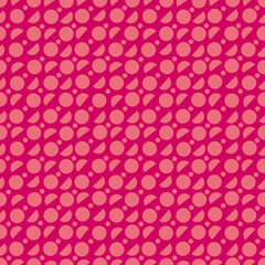 Random geometric background. Seamless pattern.Vector. ランダム円形パターン