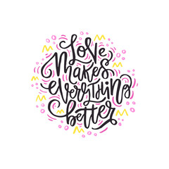 Romantic Handdrawn Letteirng