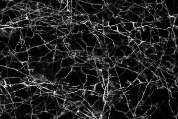 Black marble natural pattern for background, abstract black and white