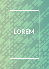 Cover design. Colorful halftone gradients. Colorful geometric background.