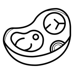 Steak Icon vector