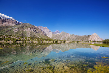 Fann mountains lake
