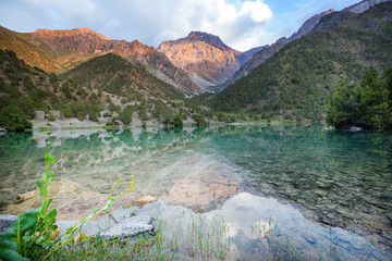 Fann mountains lake