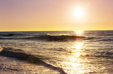 Fototapeta na wymiar Hawaiian sunset