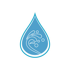 Water Logos, Label, Icons and Design Elements