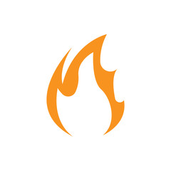 flame logo vector graphic abstract modern