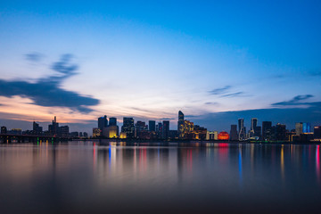Obraz premium panoramic city skyline