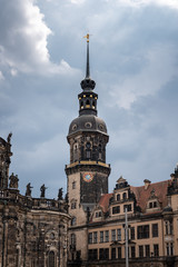 Obraz premium Dresden castle, tower